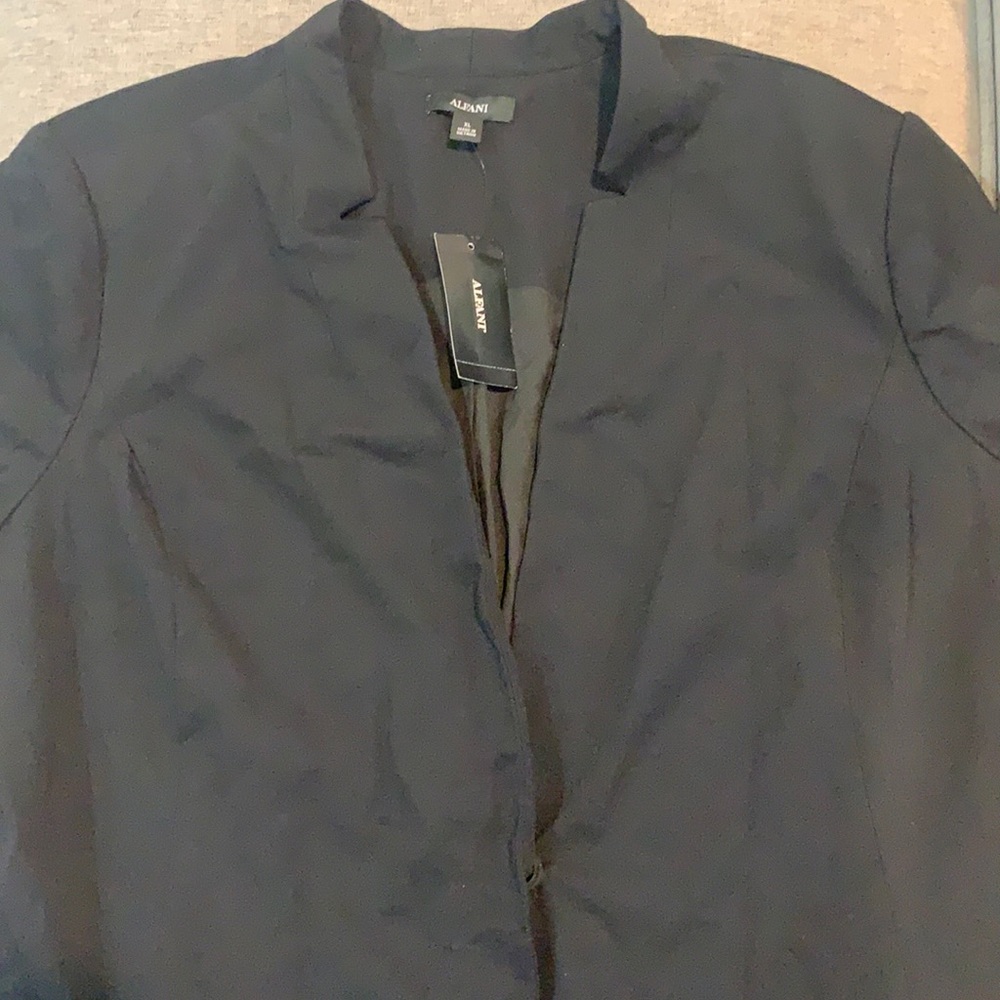 Al FANI black blazer. XL